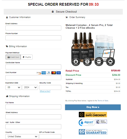 Metanail Complex-Secure-Checkout